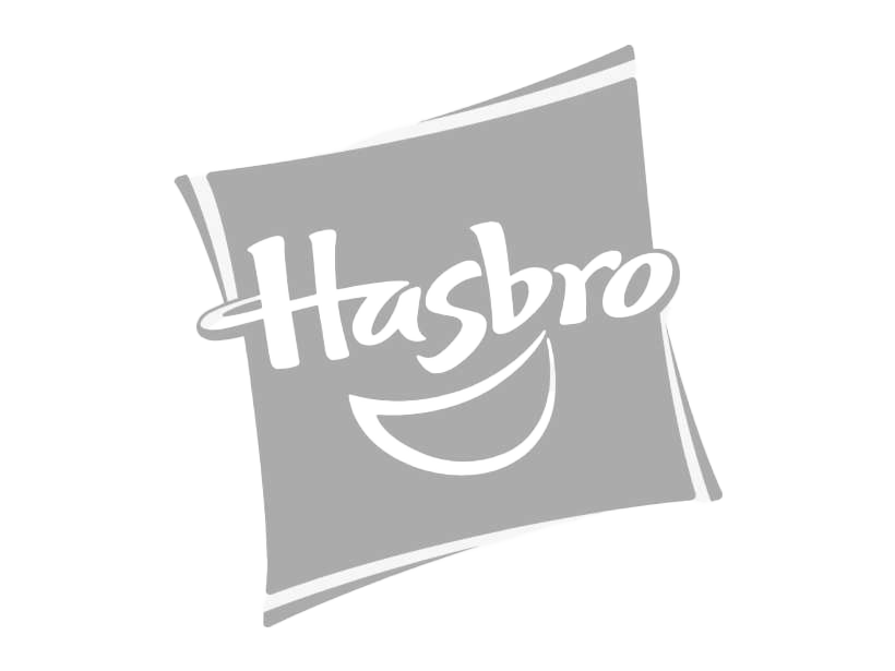 Hasbro logo, a major gaming industry client of BKOM Studios game development services